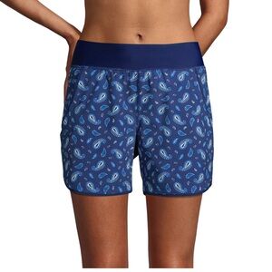 Women's Lands' End Quick Dry Thigh-Minimizer Swim Board Shorts
